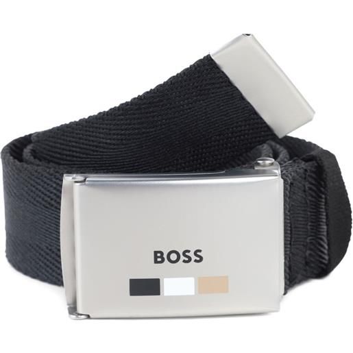 BOSS Kidswear cintura con applicazione - nero