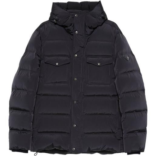 Prada Linea Rossa giacca con zip - blu