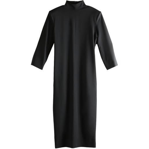 Calvin Klein abito con maniche a 3/4 - nero