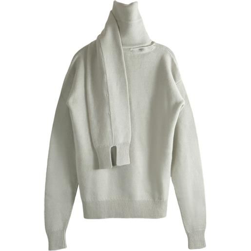 Calvin Klein maglione a collo alto - grigio