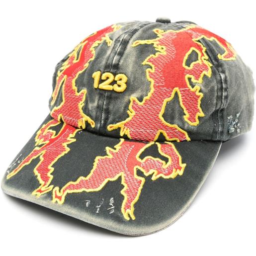 RRR123 cappello da baseball lambs - nero