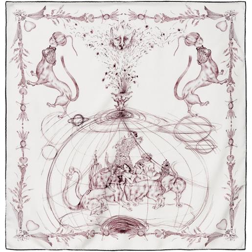 Fabiana Filippi bandana con stampa - bianco