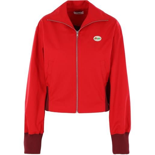 Zomer harn zip-fastening jacket - rosso