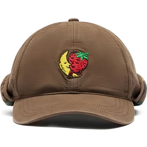 Sky High Farm cappello da baseball con ricamo - marrone