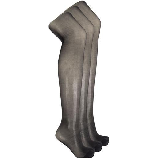 Dolce & Gabbana set di 3 collant - nero