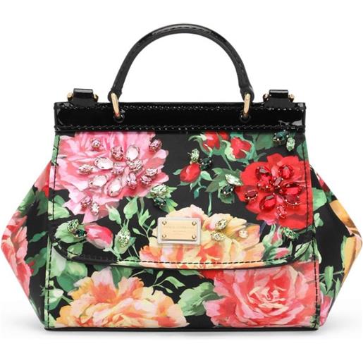 Dolce & Gabbana Kids borsa a spalla sicily - nero