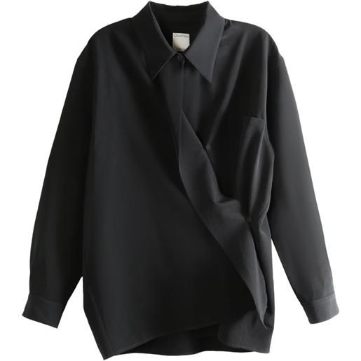 Calvin Klein camicia con taschino - nero