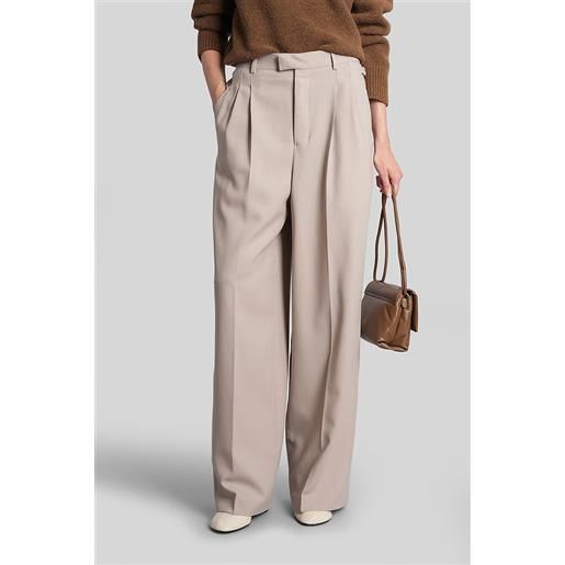 Ami Paris pantalone in lana beige