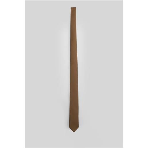 Lardini cravatta in lana khaki