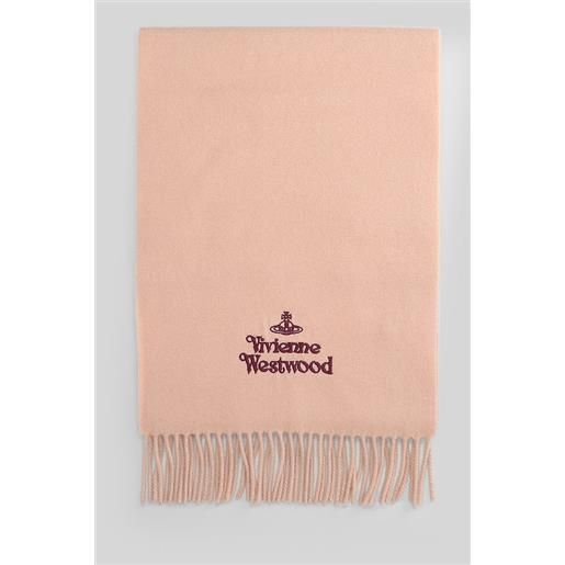 Vivienne Westwood sciarpa in lana beige