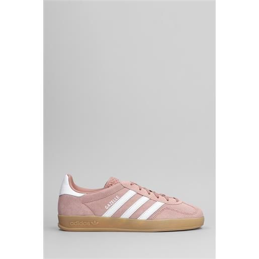 Adidas sneakers gazelle indoor in camoscio rosa