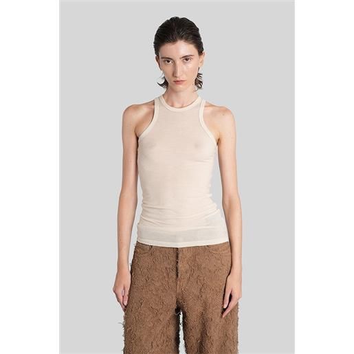 Haikure canotta eve in lana beige