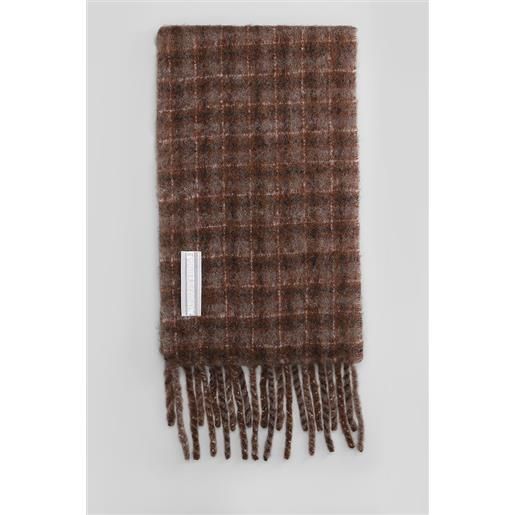 Our Legacy sciarpa in alpaca marrone