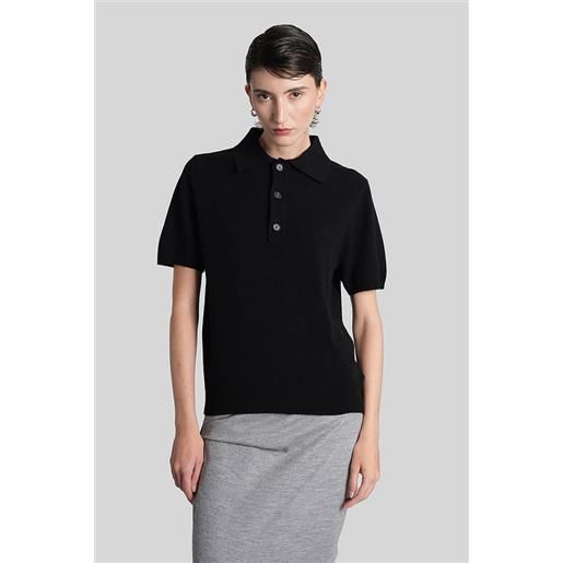 Entire Studios polo in lana nera