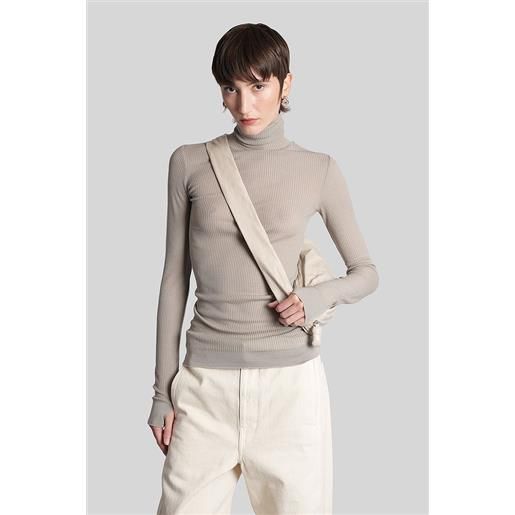 LEMAIRE maglia in lana beige