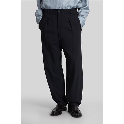 Giorgio Armani pantalone in lana blu