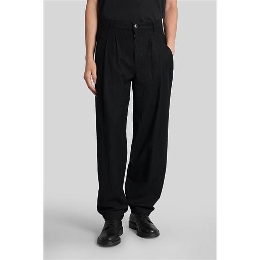 Giorgio Armani pantalone in lana nera