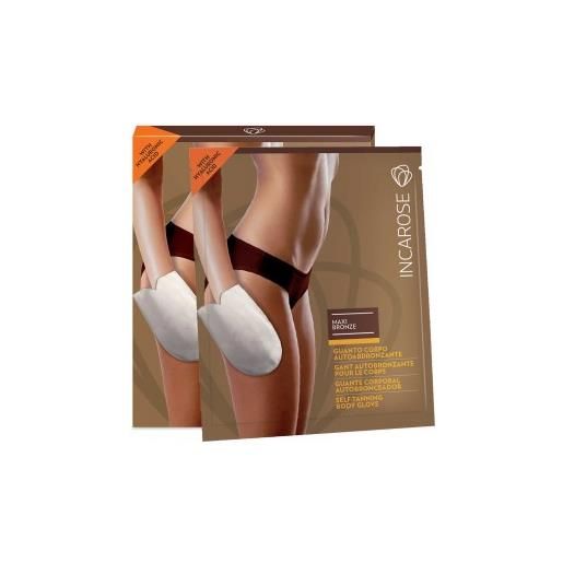 SAN.ECO.VIT. Srl incarose maxi bronze guanto autoabbronzante corpo monouso 17ml