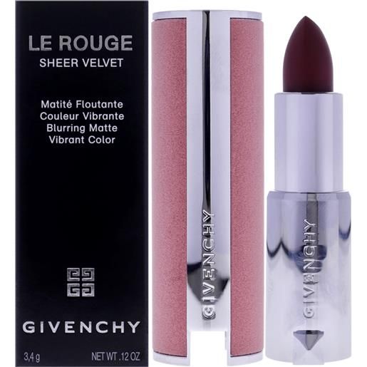 Le rouge sheer velvet 17 rouge erable givenchy 3,4g
