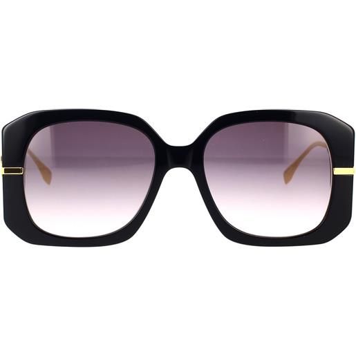 Fendi occhiali da sole Fendi fe40065i 01b