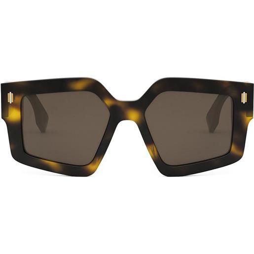 Fendi occhiali da sole Fendi roma fe40162i 52e