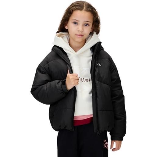 Calvin Klein giubbino junior bambina black ig0ig02056