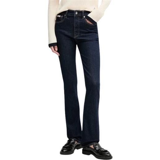Calvin Klein bootcut skinny jeans donna classic rinse