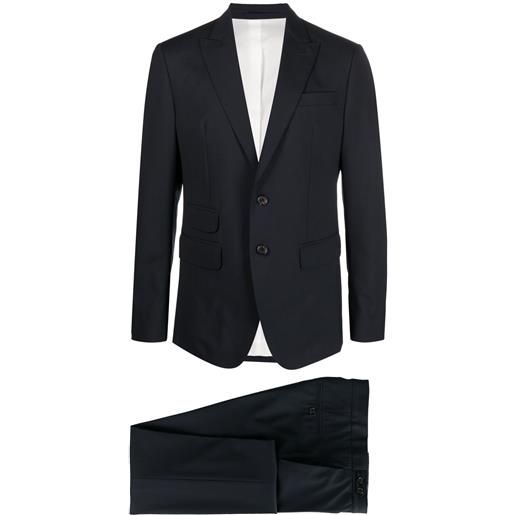 DSQUARED2 completo due pezzi monopetto - blu