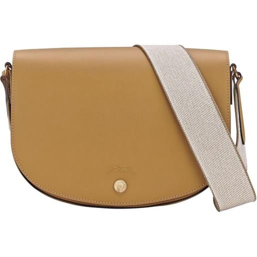 Longchamp borsa a tracolla épure media - marrone