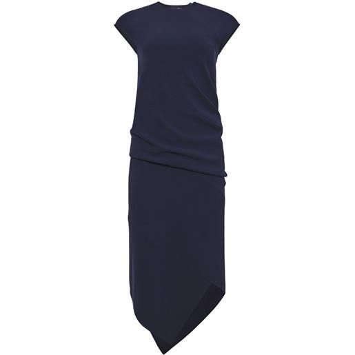 Proenza Schouler abito asimmetrico - blu