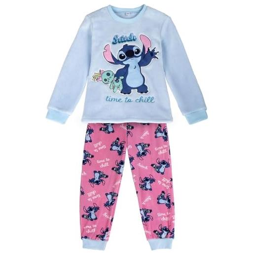 Cerdá life's little moments niños stitch cómoda y suave diseño original | pijama transpirable y duradero set di pigiama, 8 anni (pacco da 2) unisex-bambini e ragazzi