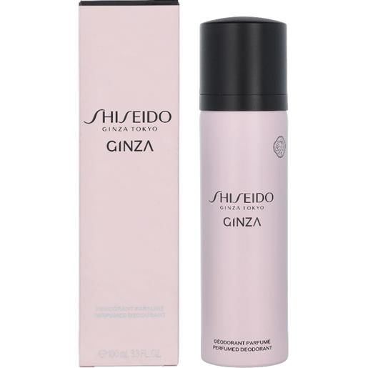 Shiseido ginza deodorante spray donna 100 ml 100 g spray
