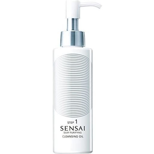 Sensai silky purifying cleansing oil - olio detergente 150 ml 1 ml oli