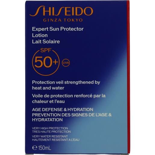 Shiseido expert sun protector lozione solare spf 50, 150 ml 150 ml loz