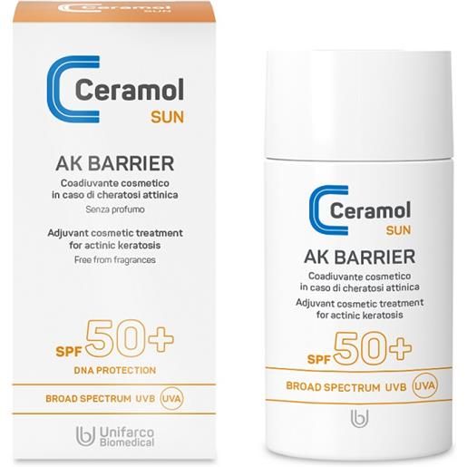 UNIFARCO SPA ceramol sun ak barrier 50ml