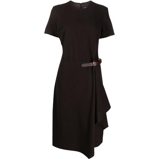 Polo Ralph Lauren abito con cintura - marrone