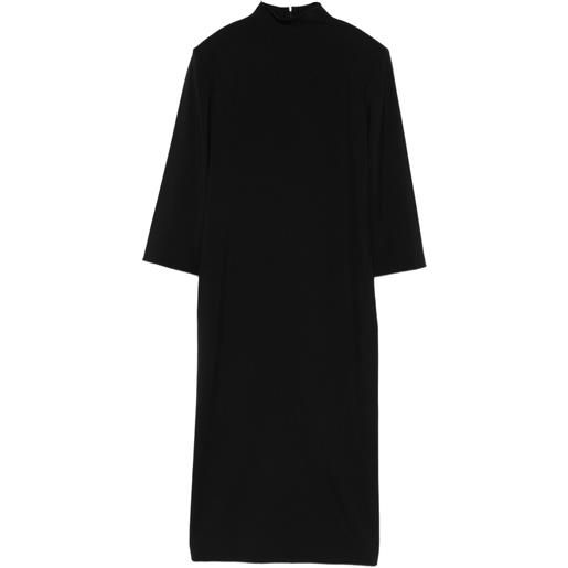 CALVIN KLEIN COLLECTION abito midi addison - nero