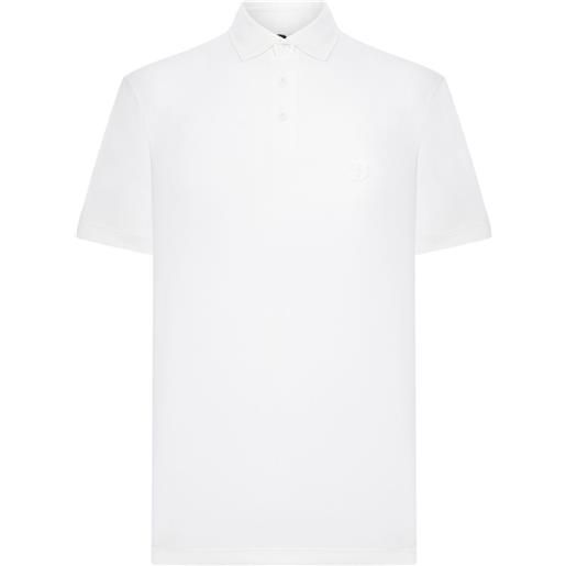Giorgio Armani polo con logo - bianco
