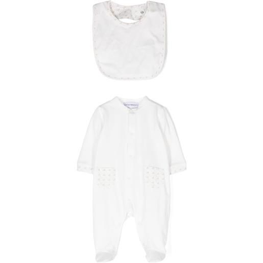 Emporio Armani Kids pigiama con stampa - bianco