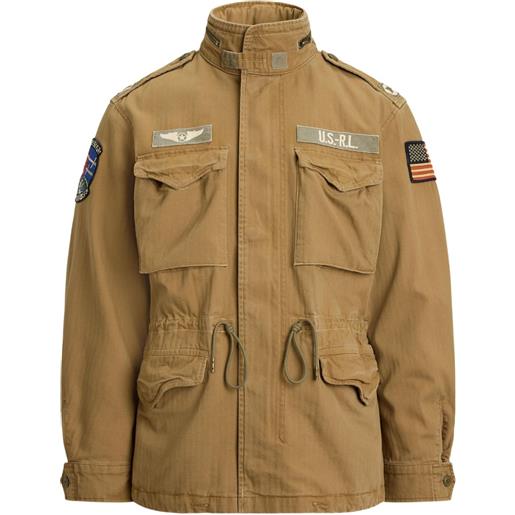 Polo Ralph Lauren giacca iconic con tasche - marrone