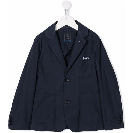 Fay Kids blazer monopetto - blu