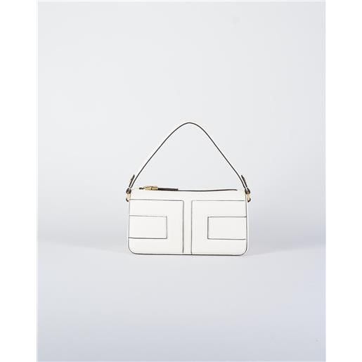 ELISABETTA FRANCHI borsa mini milk con logo