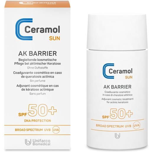 UNIFARCO SpA ceramol sun ak barrier 50ml