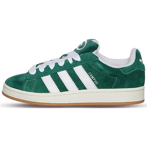 Adidas campus 00s dark green cloud white
