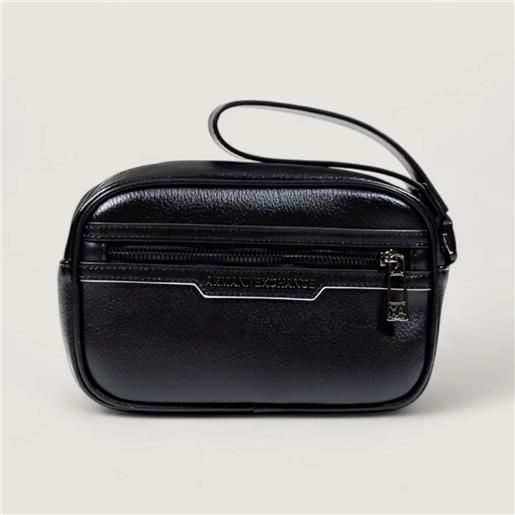 Armani Exchange pochette Armani Exchange con laccio esterno in materiale riciclato da uomo rif. Xm002000 af17205, nero