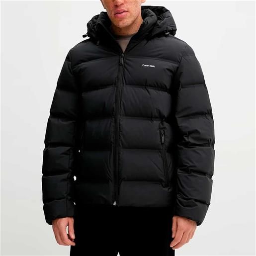 Calvin Klein giubbotto bomber Calvin Klein con cappuccio da uomo rif. Lv04ld517g, nero
