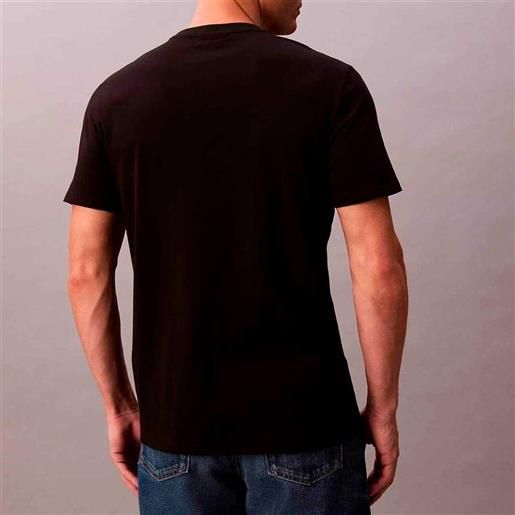 Calvin Klein Jeans t-shirt Calvin Klein Jeans con logo da uomo rif. Lv04rc832g, nero
