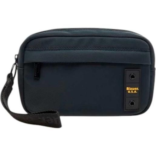 Blauer USA pochette blauer a mano con polsiera unisex rif. F5goy05/coa, blu