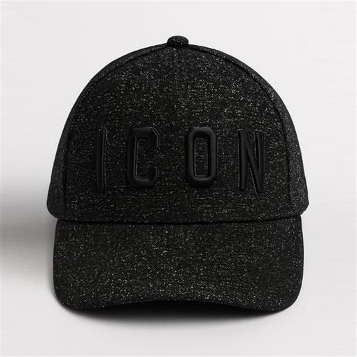 Icon cappello berretto Icon con logo unisex rif. Icxf2w6a041, nero