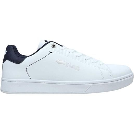 GAS scarpe sneakers gas casual da uomo rif. Gam524115, bianco-blu